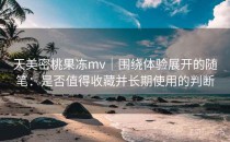 天美密桃果冻mv｜围绕体验展开的随笔：是否值得收藏并长期使用的判断