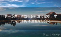 第一次用白虎嫩白时的真实感受：不同入口下的体验差异与变化