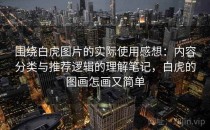 围绕白虎图片的实际使用感想：内容分类与推荐逻辑的理解笔记，白虎的图画怎画又简单