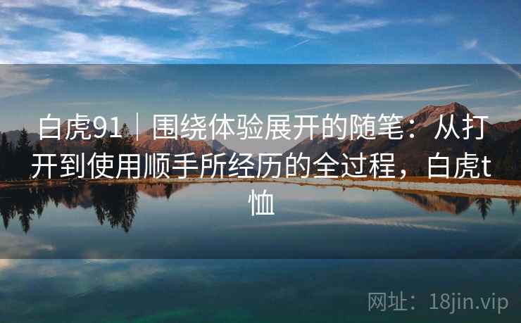 白虎91｜围绕体验展开的随笔：从打开到使用顺手所经历的全过程，白虎t恤  第1张