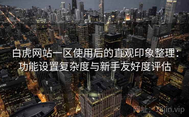 白虎网站一区使用后的直观印象整理：功能设置复杂度与新手友好度评估  第2张