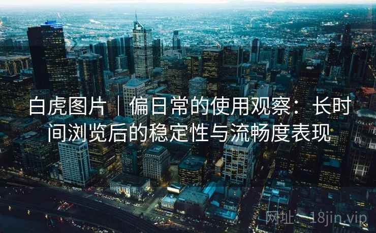 白虎图片|偏日常的使用观察:长时间浏览后的稳定性与流畅度表现 第2张 白虎图片|偏日常的使用观察:长时间浏览后的稳定性与流畅度表现 第2张