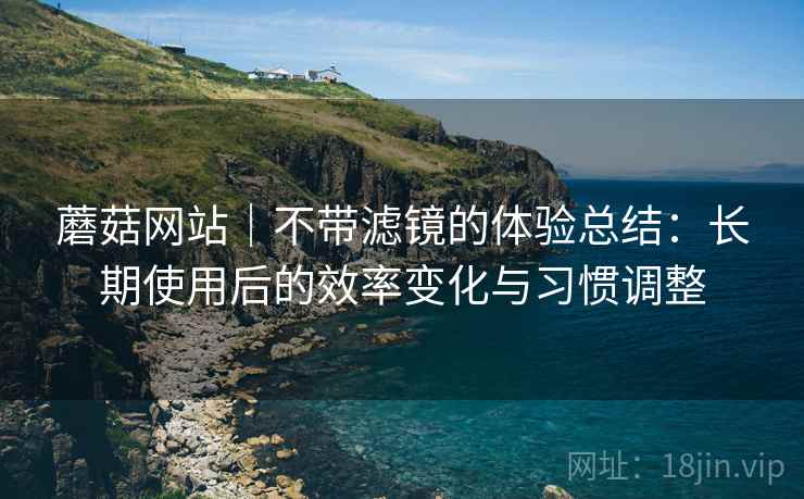 蘑菇网站|不带滤镜的体验总结:长期使用后的效率变化与习惯调整 第1张 蘑菇网站|不带滤镜的体验总结:长期使用后的效率变化与习惯调整 第1张