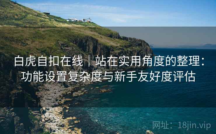白虎自扣在线|站在实用角度的整理:功能设置复杂度与新手友好度评估 第2张 白虎自扣在线|站在实用角度的整理:功能设置复杂度与新手友好度评估 第2张