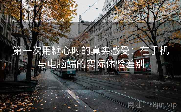 第一次用糖心时的真实感受:在手机与电脑端的实际体验差别 第2张 第一次用糖心时的真实感受:在手机与电脑端的实际体验差别 第2张